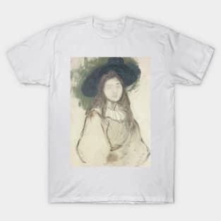 Julie Manet au chapeau Liberty by Berthe Morisot T-Shirt